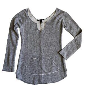 Victoria’s Secret Raw Hem Distressed Pullover Sweatshirt